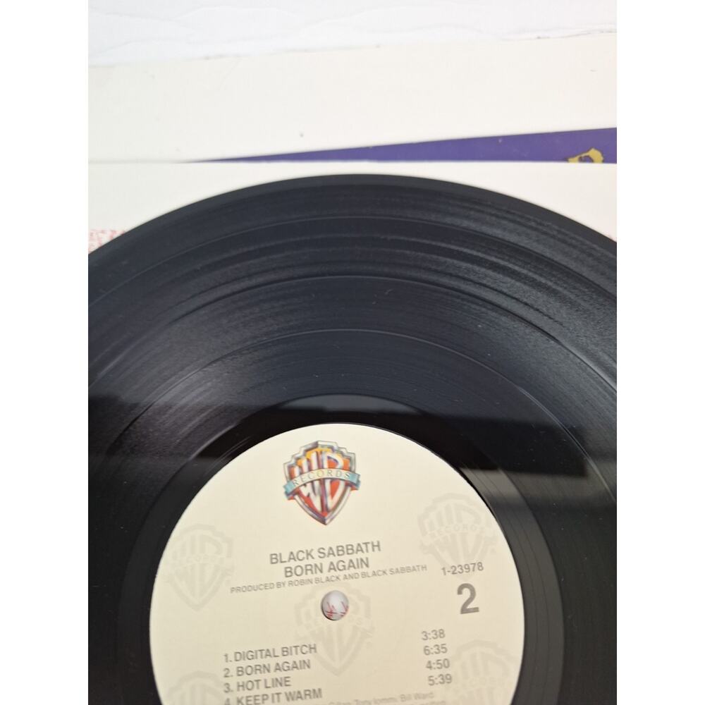 Born Again Black Sabbath LP Vinyl 1983 Warner Bros 23978-1 England-VG/VG+ - Picture 13 of 16